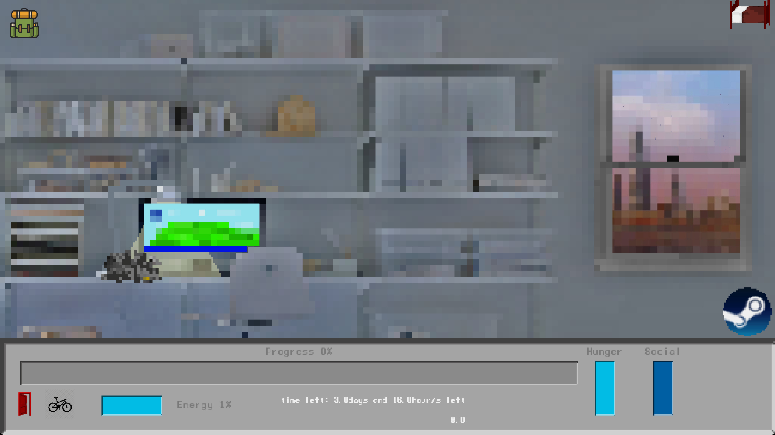 University life simulator (3D)